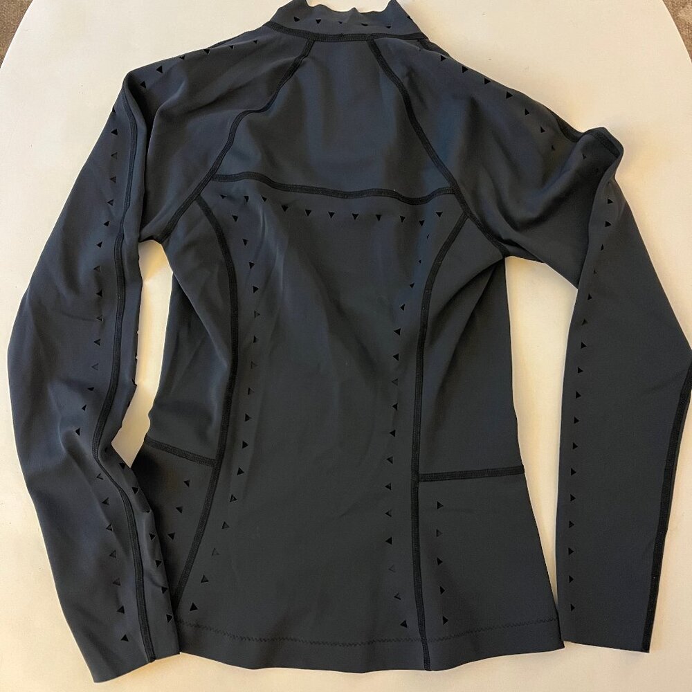 GIGI C DARA Full Zip Jacket in Black Women's Small - Picture 5 of 7